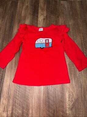 Girls Camper Boutique Shirt size M but fits a 4/5 imo